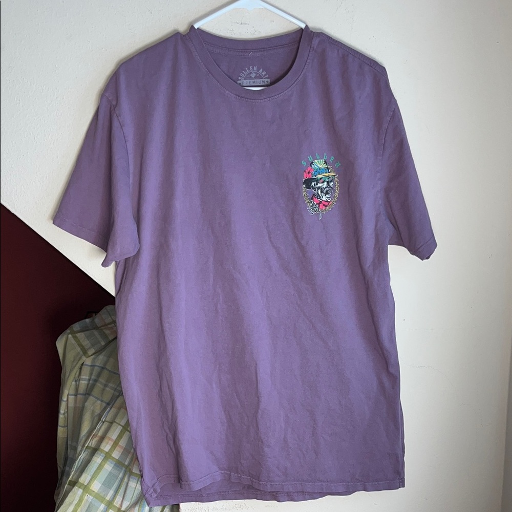 Sullen Purple Mental‎ Vacation Graphic Tee for Men L